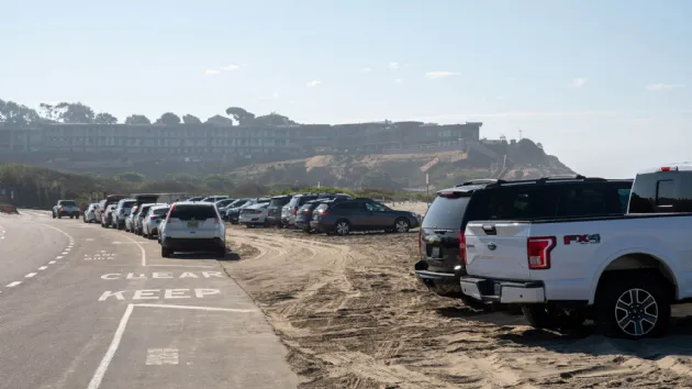 Parking at South Ponto Beach