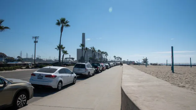 Street Parking at Warm Water Jetty Beach