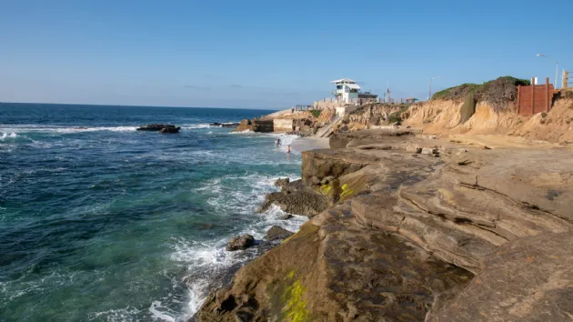 Reefs and Cliffs South of Casa Beach