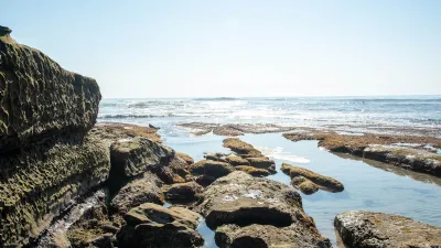 Amazing Rock Formations at Marine Street Beach