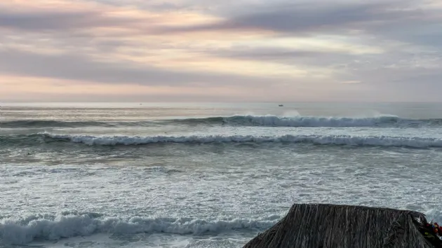 Fun Winter Swell at Windansea