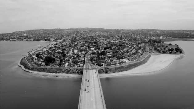 Looking on to Crown Point Over Ingraham Bridge