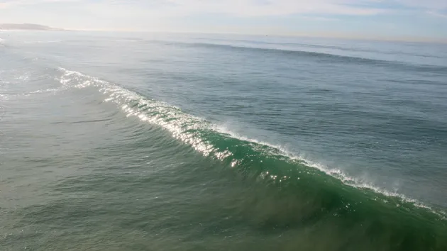Wave Getting Ready to Break in Pacific Beach