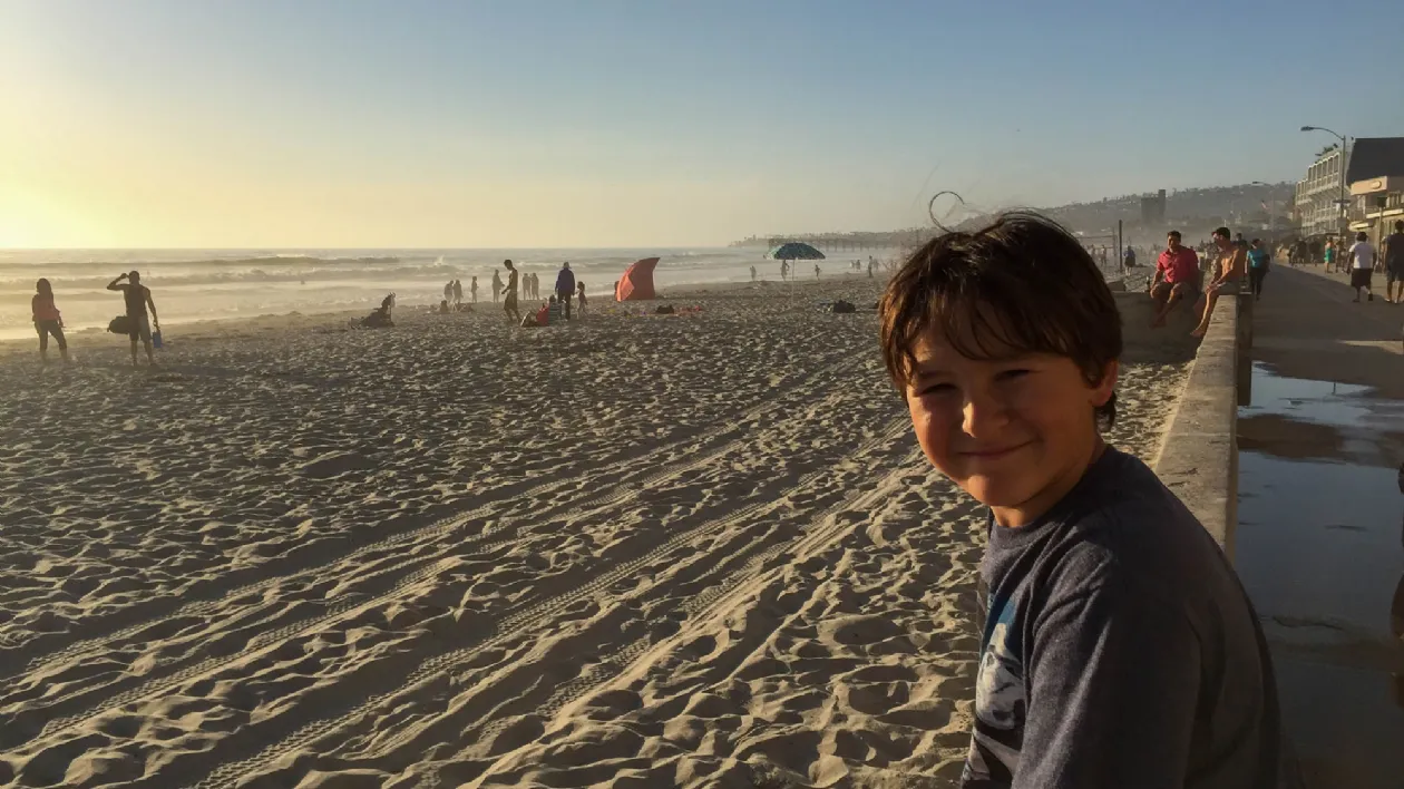 Kids Love the Beach at Pacific Beach