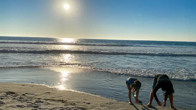 Kids Having Fun at Seascape Beach