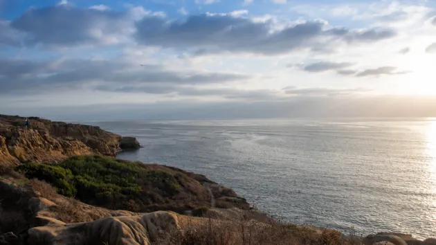 Cliffs Overlooking  AB Surf Spot