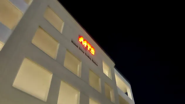 Mts, San Diego Trolley Parking Structure at Noble Station