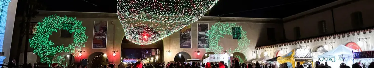 Light Display at December Nights