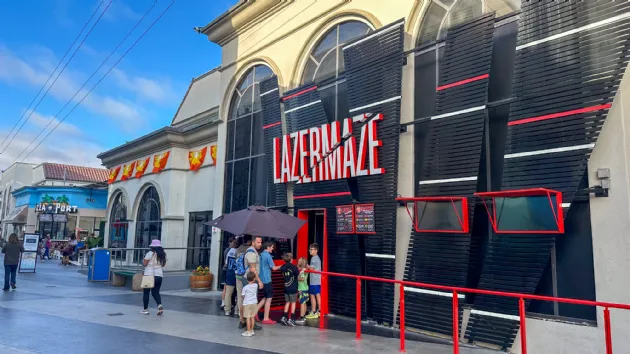 Lazermaze at Belmont Park