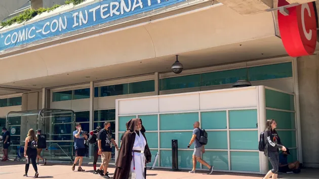 Jedi Walking into Comic-Con San Diego 2022