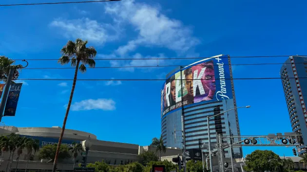 Marriot Marque San Diego with a Paramont+ Building Wrap at Comic-Con 2022