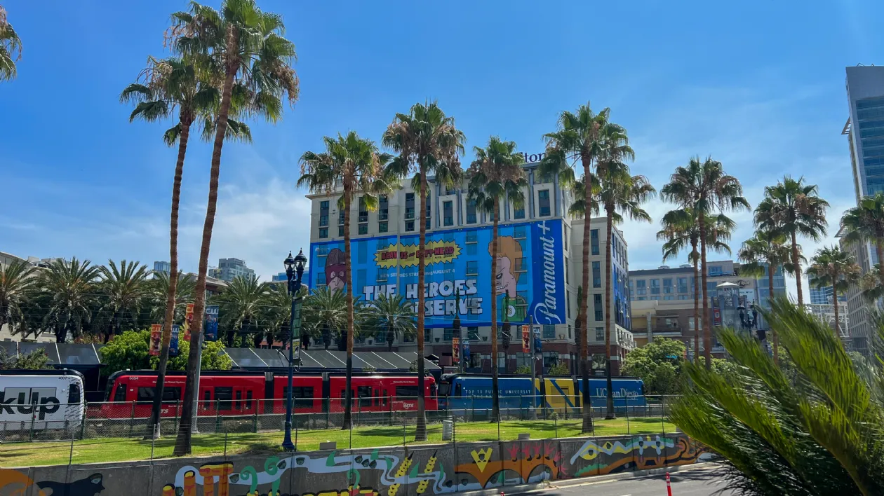 Beavis and Butt-head at the San Diego Comic Con 2022