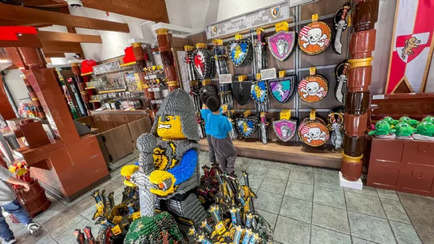 Castle Hill Store at Legoland Ca