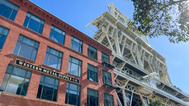 The Outside of the Western Metal Supply Building at Petco Park