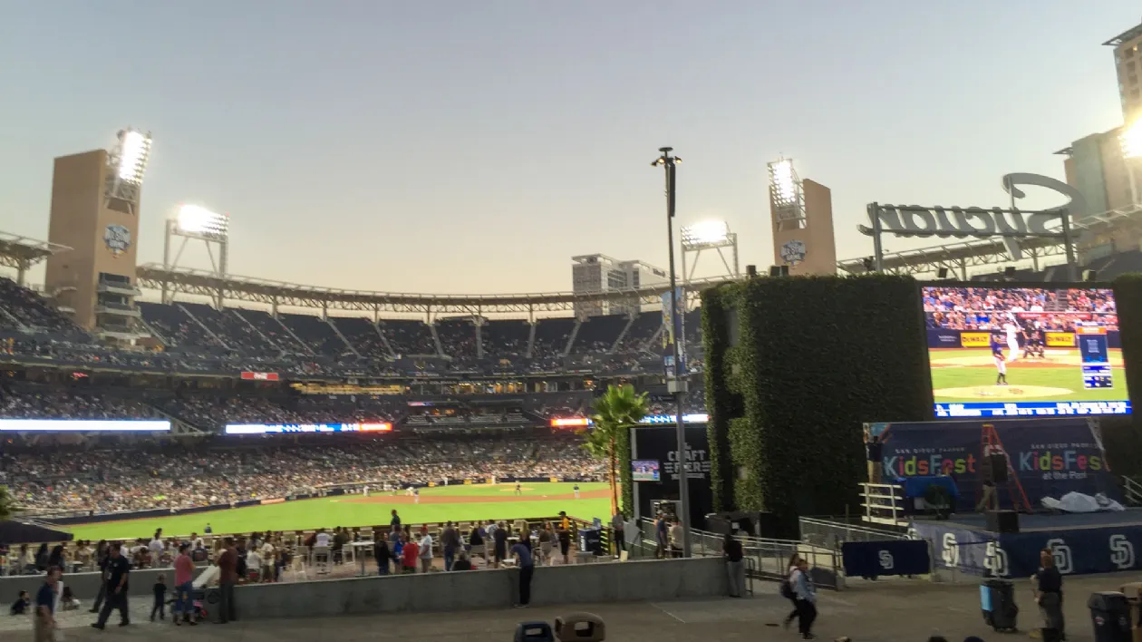 View from the Lawn Area at Petco Park
