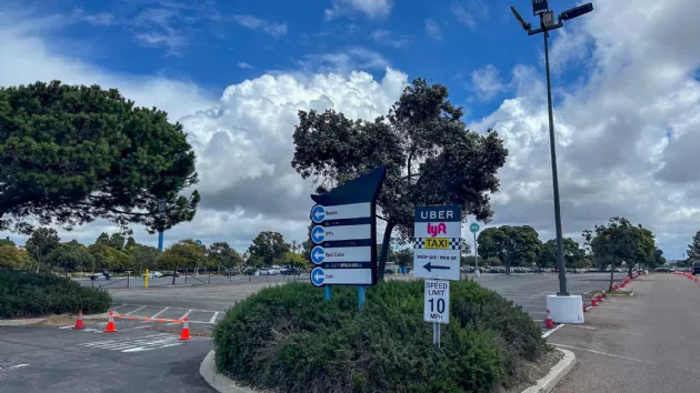 Uber and Lyft Pickup at Seaworld San Diego