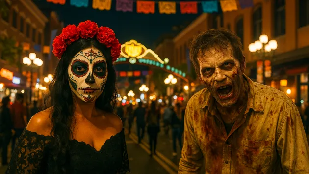 San Diego Zombie Crawl & Día de los Muertos Celebration