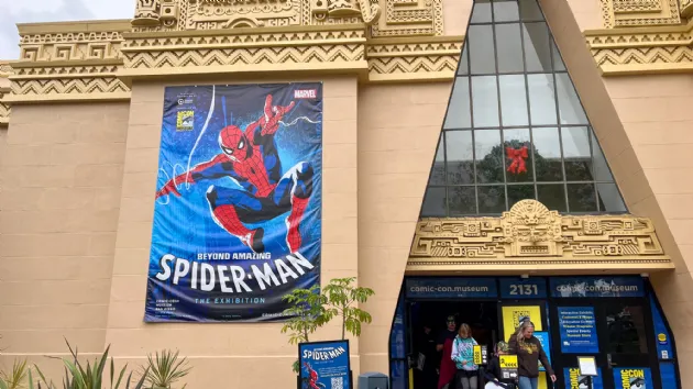 Beyond Amazing Spiderman Exhibit at the Comic Con Museum