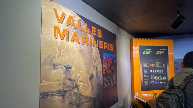 Mars Exhibit at the Fleet Science Center