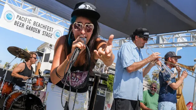 Band at the Beer Garden Stage at the Pacific Beachfest