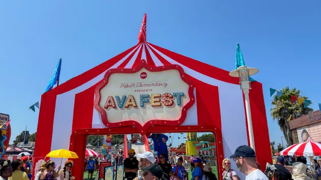Abbot Elementary Ava Fest at Comic Con