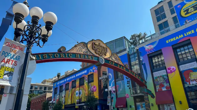 Gaslamp the Heart of Comic Con
