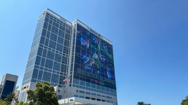 Hilton San Diego Bayfront with Comic Con Wrap