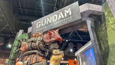 Gundam Booth at Comic Con