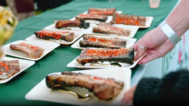 Roasted Bone Marrow Delight at the Del Mar Food + Wine Festival