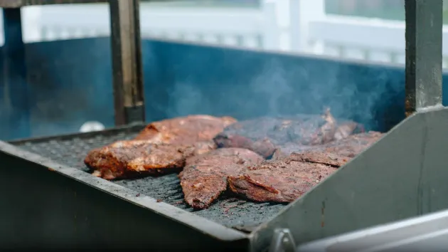 Smoky Santa Maria Tri-tip on the Grill at the Del Mar Wine + Food Festival