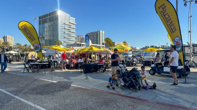 Fleet Week Consession Area and Bar