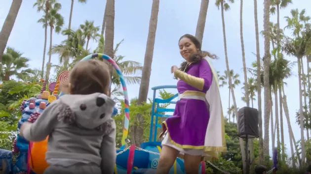 Dancing with the Kids at the Halloween Spooktacular at SeaWorld San Diego