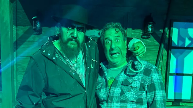 Todd Freaking Out at Howl O Scream Seaworld San Diego