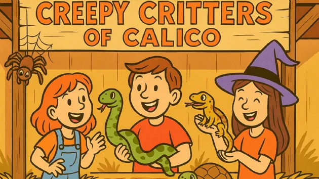 Creepy Critters of Calico at Knotts Spooky Farm
