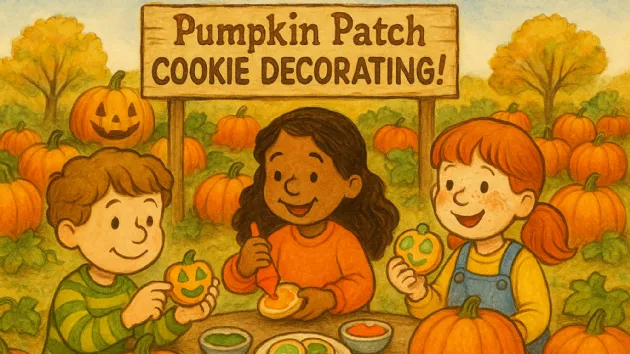 Pumpkin Patch Cookie Decorating at Knotts Spooky Farm