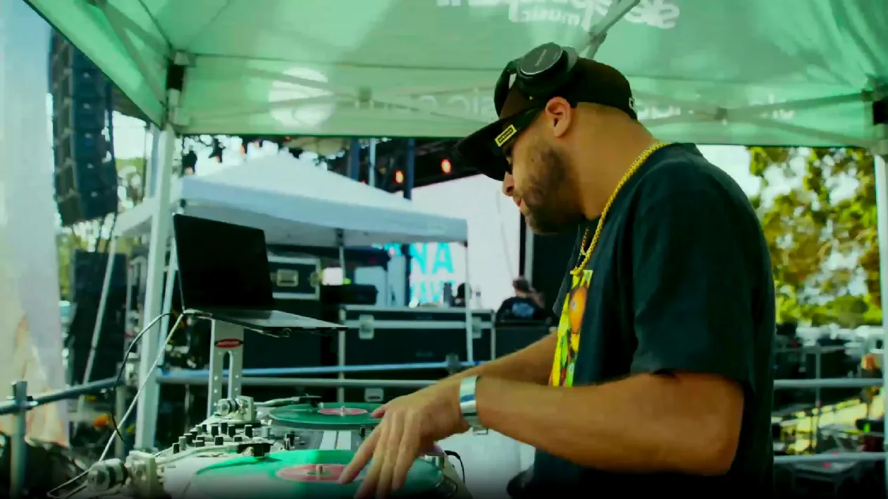 Dj at Mission Bayfest Reggae Music Festival