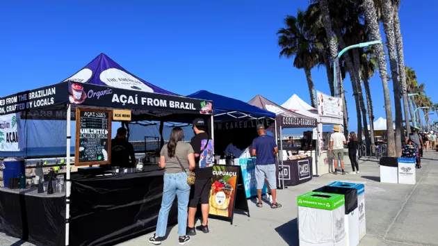 Food Vendors at the Pacific Beachfest