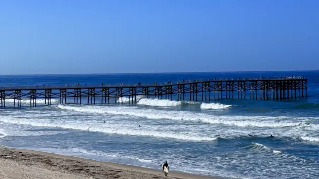 Fun Day of Surfing During the Pacific Beachfest