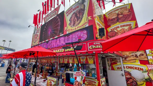 Chicken Charlie Food Stand at the San Diego County Fair