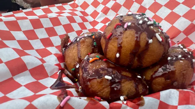 Chicken Charlies Fried Oreos at the San Diego County Fair