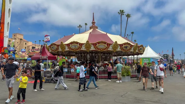 Enjoying the San Diego County Fair