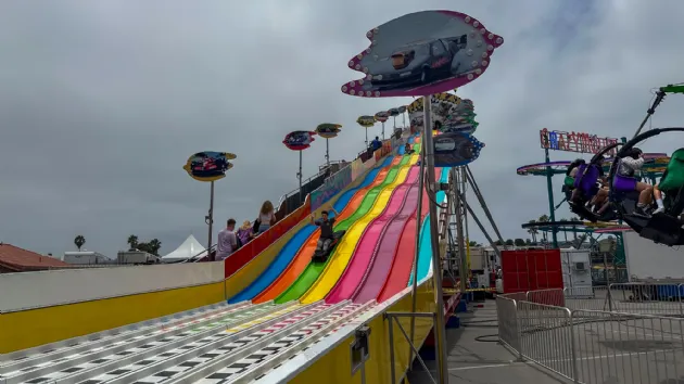 Fasttrax Slide at the San Diego County Fair