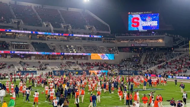 Post Game at the Holiday Bowl 2024