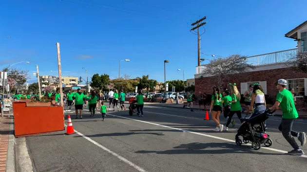Kids 1 Mile Run at the San Diego Leprechaun Run