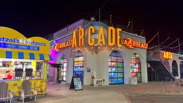 Arcade at Belmont Park