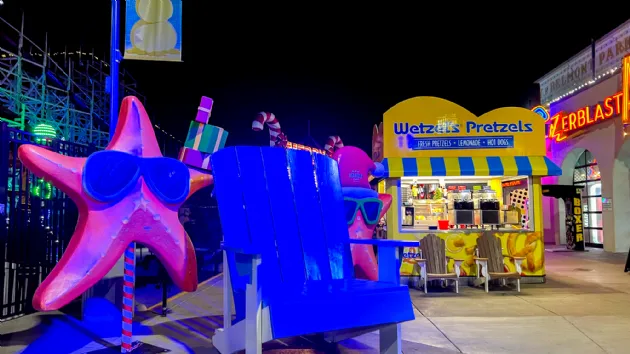 Entrance to Winter Wonder at Belmont Park