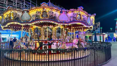 Merry Go Round at Belmont Park