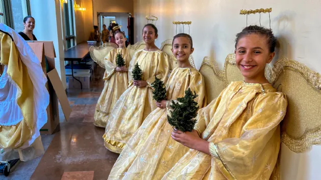 Angles Scene Dancers in the Nutcracker at the CA Center for the Arts, Escondido