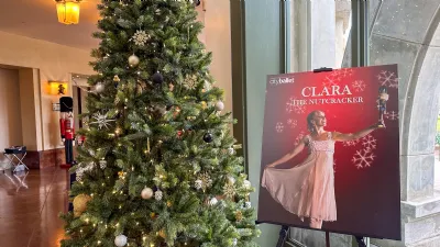 Christmas Tree in the Lobby at the CA Center for the Arts, Escondido