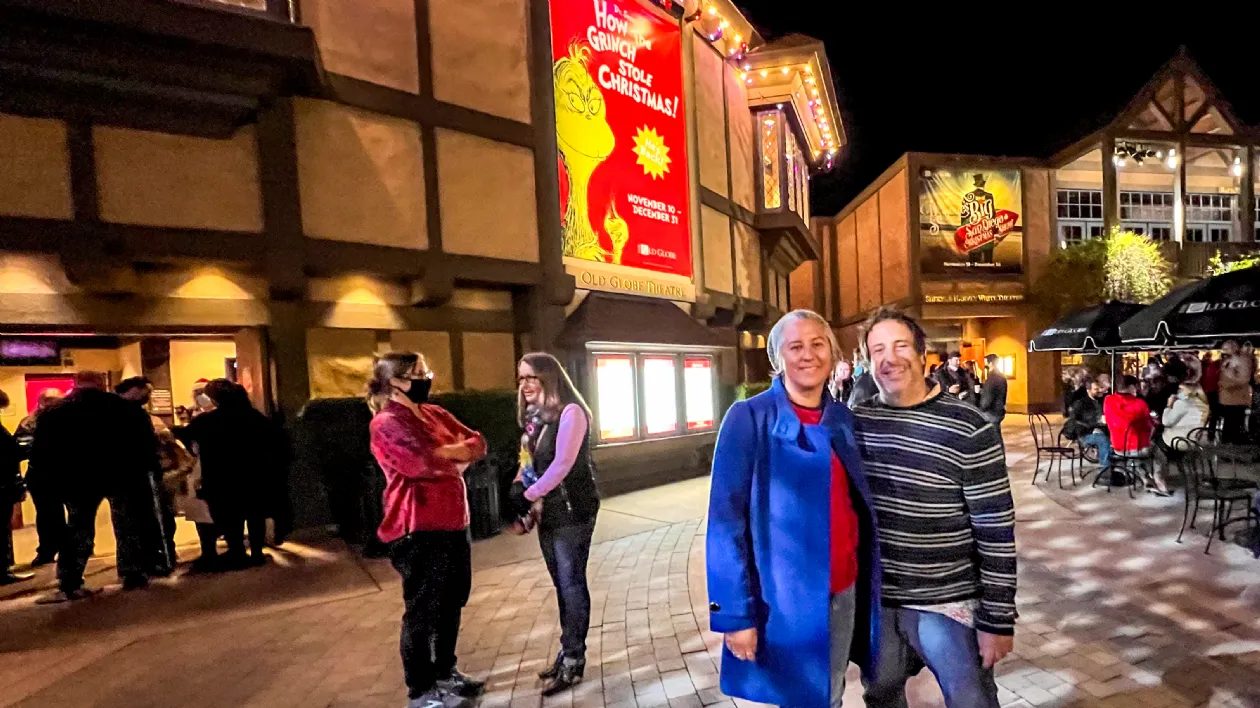 Todd and Erika Going to How the Grinch Stole Christmas